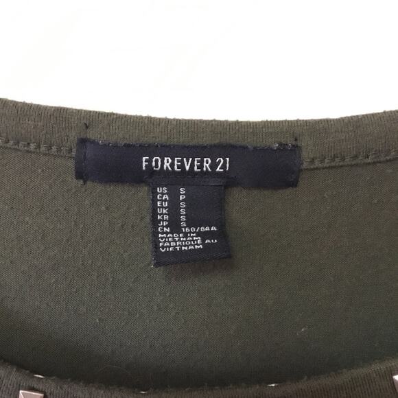 Forever 21 Green Sleeveless High-Low Dress - Picture 4 of 8